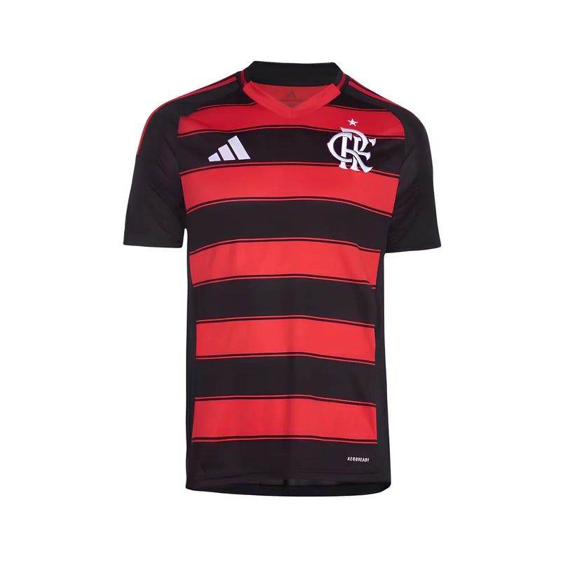 CAMISOLA DO FLAMENGO 25/26 VERMELHO E PRETO