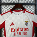 KIT INFANTIL DO BENFICA 25/26 BRANCO