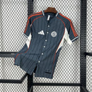 CAMISOLA DE BASEBOL DO BAYERN MUNICH  25/26 GRAFITE